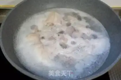 Make The pearl mushrooms burn five flowers step 3