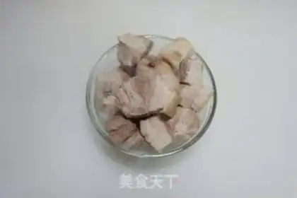 Make The pearl mushrooms burn five flowers step 4