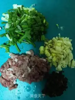 Make lentils fried meat step 1