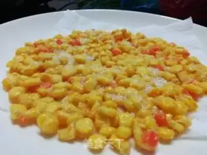 Make Double corn brand step 1