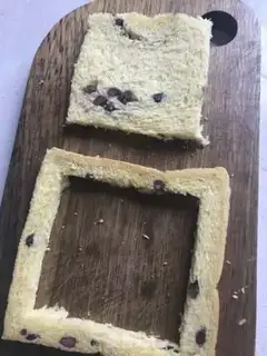 Make Ham sausage sandwich step 0