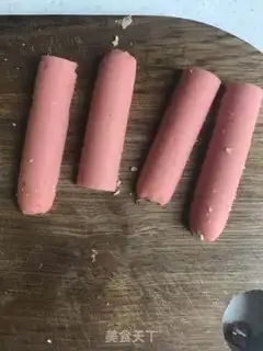 Make Ham sausage sandwich step 1