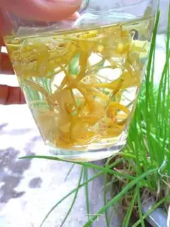 Make Homemade gold and silver tea step 10