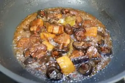Make The pearl mushrooms burn five flowers step 12