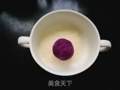 Make Coconut potato ball step 5