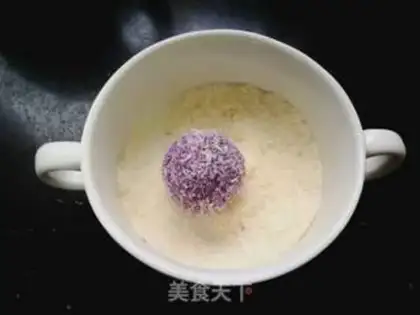 Make Coconut potato ball step 6