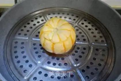 Make Pumpkin steamed eggs step 5