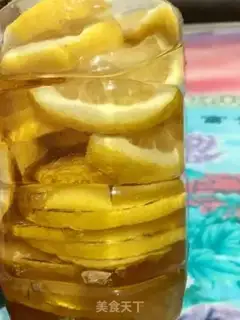 Make Honey lemon tea step 5