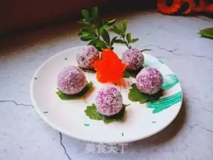 Make Coconut potato ball step 8