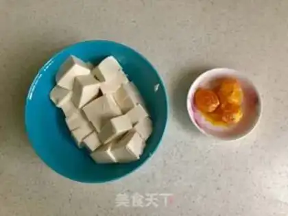 Make Crab butter tofu step 0