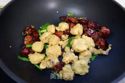 Make Spicy cod ball step 10