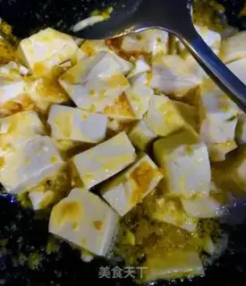 Make Crab butter tofu step 7