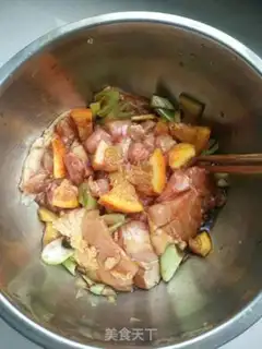 Make Orange chicken leg step 4