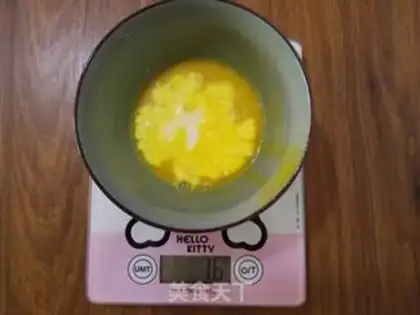 Make Sweet bean cake step 3