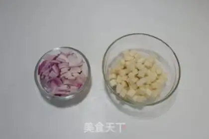 Make Curry cake step 1
