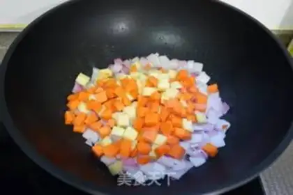 Make Curry cake step 3