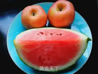 Make Watermelon apple juice step 0