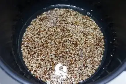 Make Pumpkin quinoa step 1