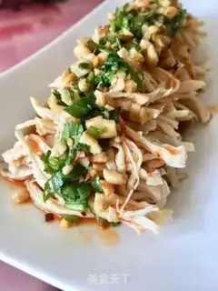 Make Spicy chicken silk step 19