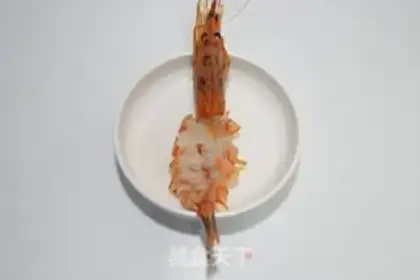 Make Chestfish, Argentine red shrimp step 1