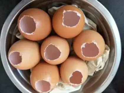 Make Homemade eggs step 6