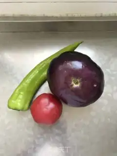 Make Red eggplant step 0