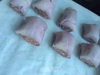 Make Coconut rolls step 9