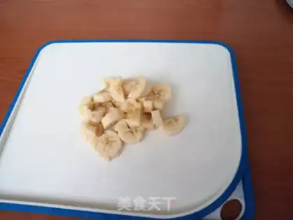 Make Banana shake step 2