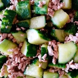 Make Meat melon cucumber step 4