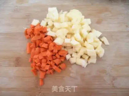 Make Apple carrot juice step 2