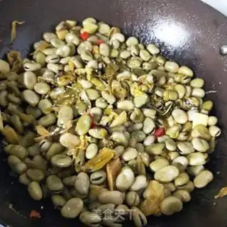 Make Sour spicy beans step 8