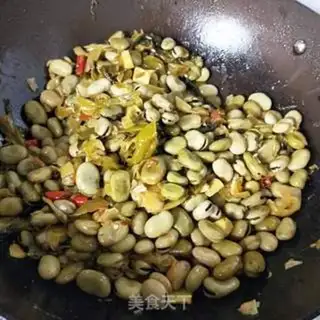 Make Sour spicy beans step 9