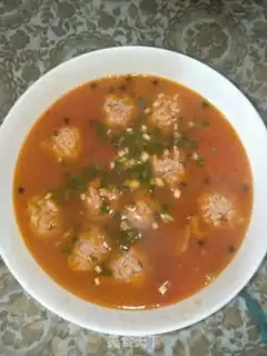 Make Tomato meatball soup step 8