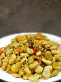 Make Sour spicy beans step 10