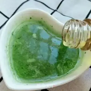 Make Porridge of cucumbers and tofu step 2