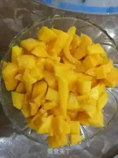 Make Fresh orange mango juice step 3