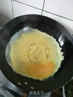 Make Eggskin spinach step 3