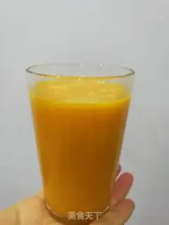 Make Fresh orange mango juice step 6