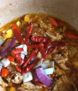 Make Spicy pot step 7
