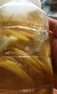 Make Lemon and honey and fruit step 2