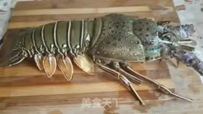 Make Clear the lobster step 0