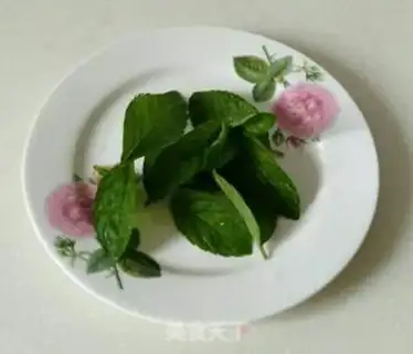 Make Mint green bean sand step 2