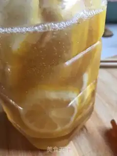 Make Lemon and honey and fruit step 3