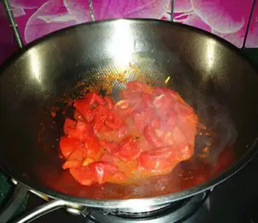 Make Tomato eggs and liver soup step 5