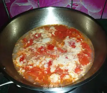 Make Tomato eggs and liver soup step 9