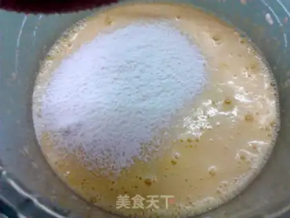 Make Pink strawberry Farrov magic cake step 6
