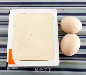 Make Shrimp sauce, tofu eggs step 0