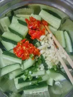 Make Cold cucumber step 1