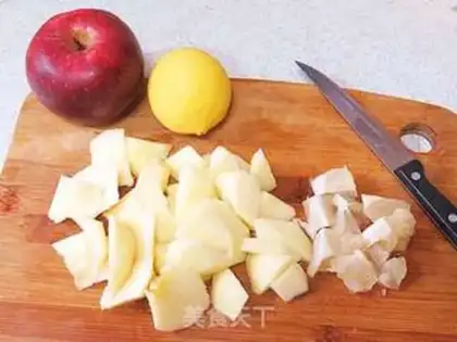 Make Lemon apple juice step 0