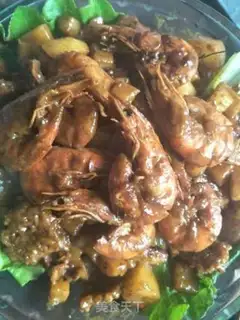Make Curry shrimp step 10